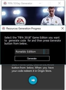FIFA 18 Key Gennerator
