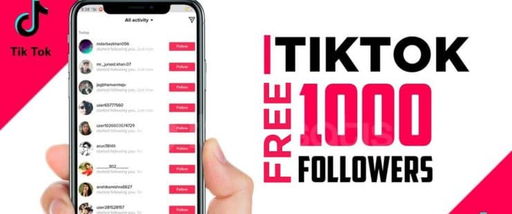 1000 TIKTOK ACTIVE FOLLOWERS